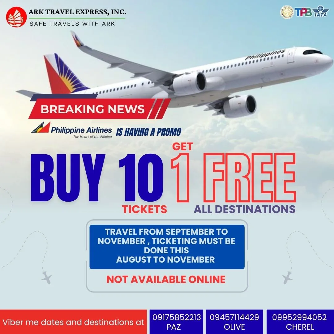 PAL Buy 10 + 1 Free Promo campaign artwork