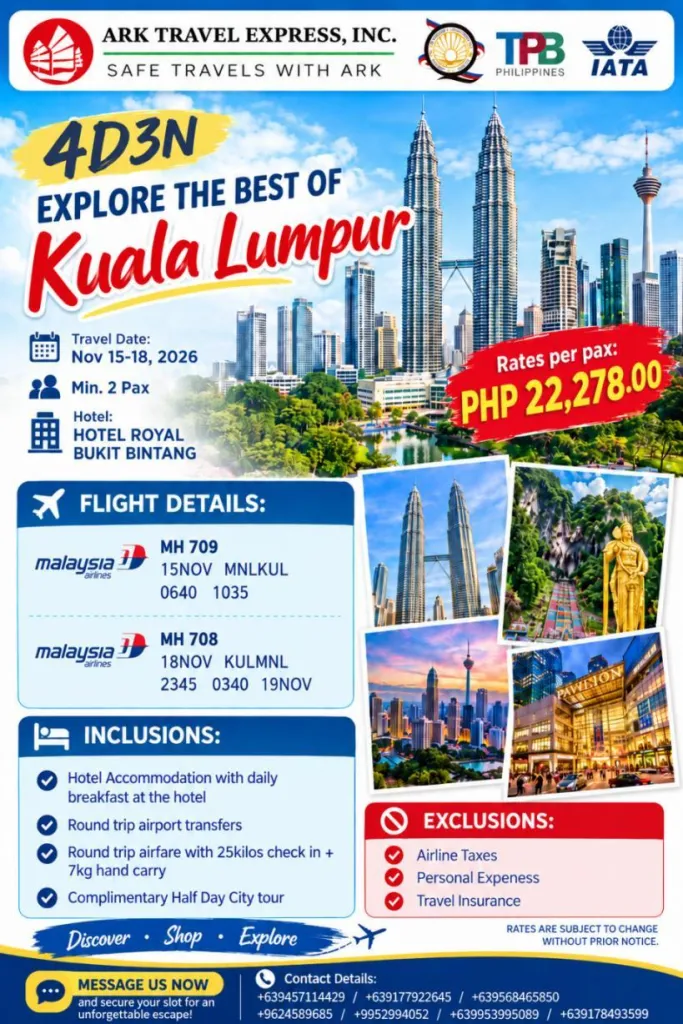 Explore the Best of Kuala Lumpur campaign artwork