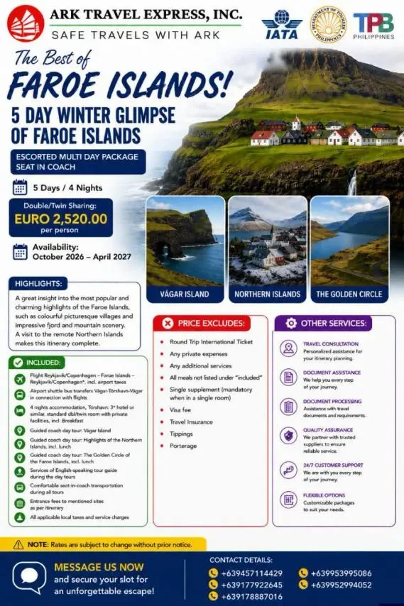 The Best of Faroe Islands campaign artwork
