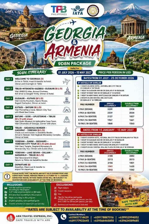 Georgia and Armenia campaign artwork
