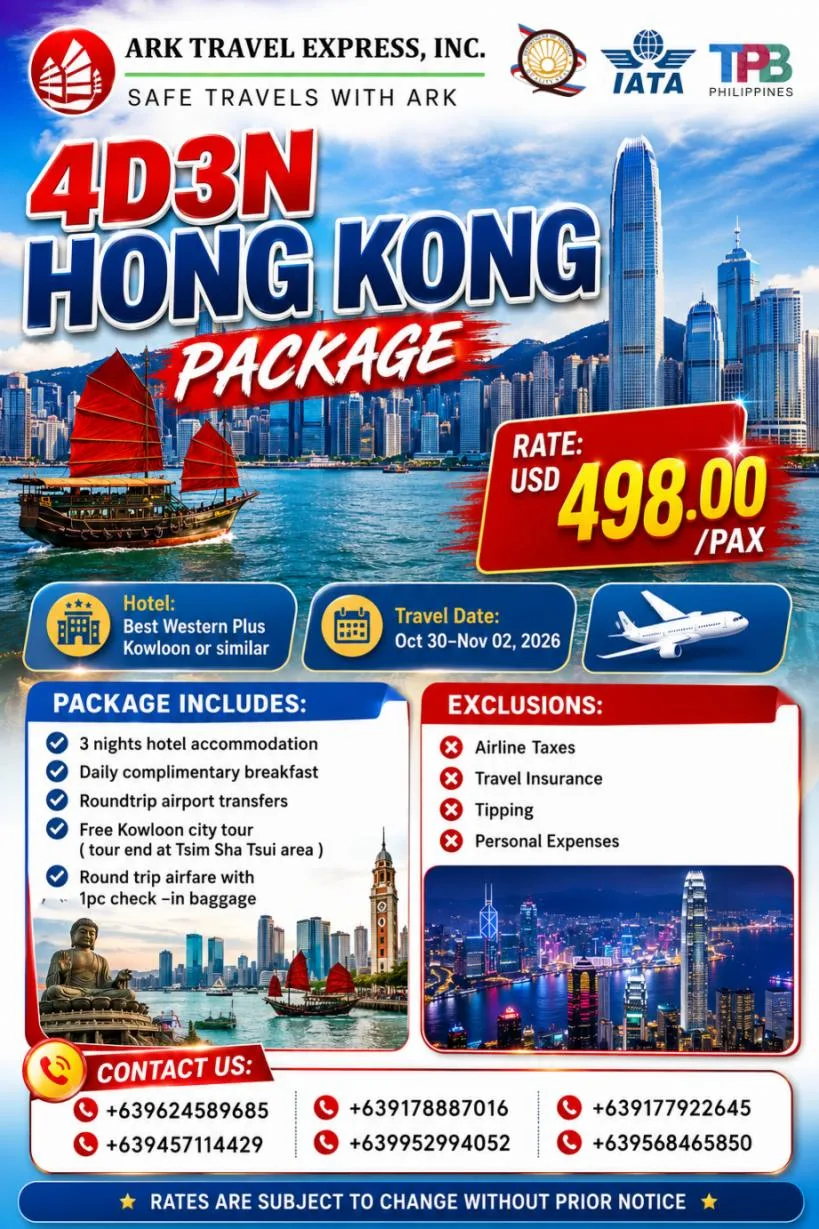 4D3N Hong Kong Package