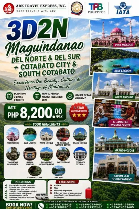 3D2N Maguindanao campaign artwork